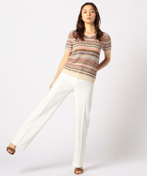 楽天最安値に挑戦 新品 リネン 長袖 レディース Mサイズ ワンピース スキャパ Scapa ひざ丈ワンピース