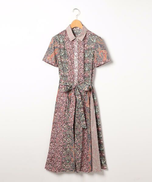 Web限定 リバティプリントパッチワーク２ワンピース ドレス Scapa スキャパ ファッション通販 タカシマヤファッションスクエア
