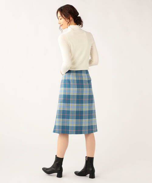 SCAPA / スキャパ ミニ・ひざ丈スカート | ブライトタータンスカート | 詳細2
