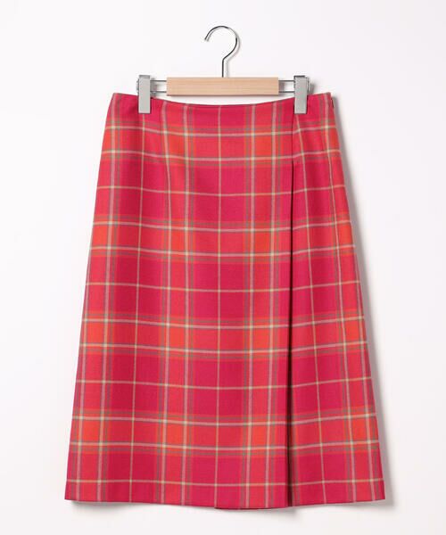 SCAPA/スキャパ ブライトタータンスカート レッド 38 SCAPA/スキャパ ブライトタータンスカート レッド 38