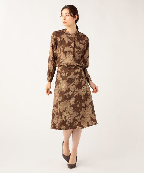 SCAPA / スキャパ ミニ・ひざ丈スカート | ラッティシャドースカート | 詳細6