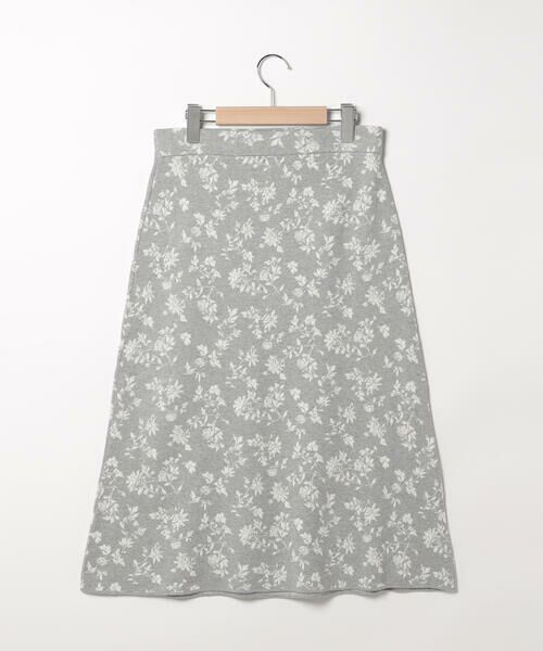 SCAPA / スキャパ ミニ・ひざ丈スカート | ジャガードニットスカート | 詳細2