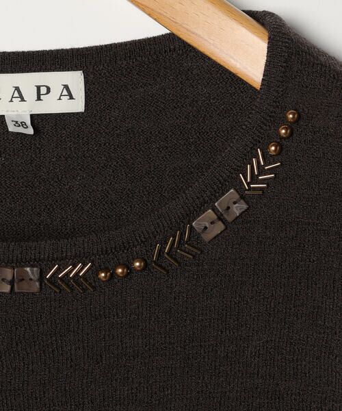 SCAPA / スキャパ ニット・セーター | ビーズニット | 詳細4