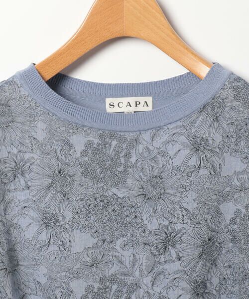 SCAPA / スキャパ ニット・セーター | リバティプリントコンビニット | 詳細5