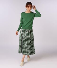 SCAPA / スキャパ ミニ・ひざ丈スカート | ジオメトリックビンダスカート