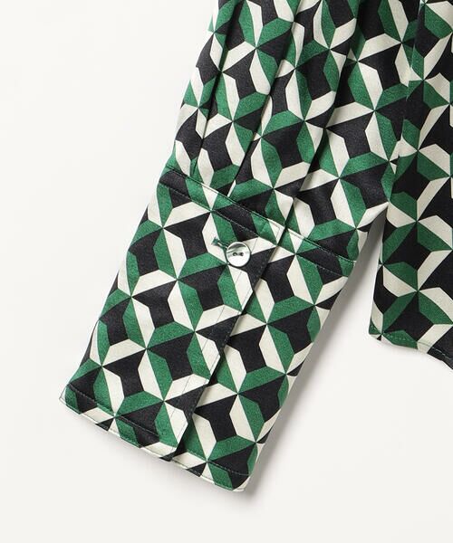 SCAPA / スキャパ シャツ・ブラウス | ジオメトリックビンダブラウス | 詳細7