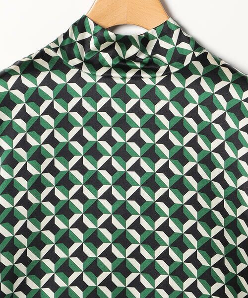 SCAPA / スキャパ シャツ・ブラウス | ジオメトリックビンダブラウス | 詳細4