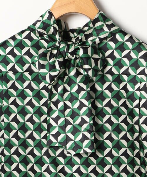 SCAPA / スキャパ シャツ・ブラウス | ジオメトリックビンダブラウス | 詳細5