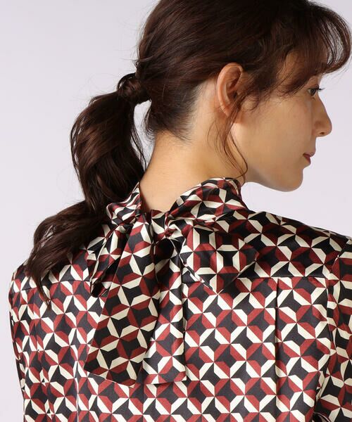 SCAPA / スキャパ シャツ・ブラウス | ジオメトリックビンダブラウス | 詳細11