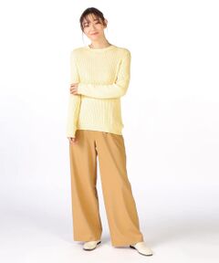 SCAPA / スキャパ ニット・セーター | エアリーケーブルニット