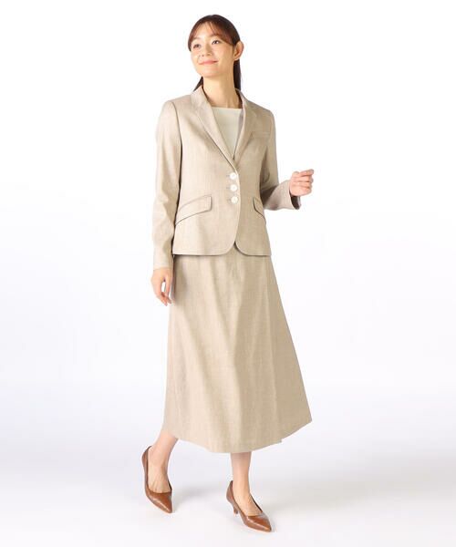 SCAPA / スキャパ ミニ・ひざ丈スカート | パシートストレッチスカート | 詳細7