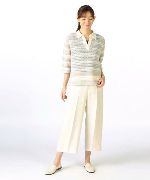 SCAPA / スキャパ ニット・セーター | テンダーリネンボーダーニット | 詳細8