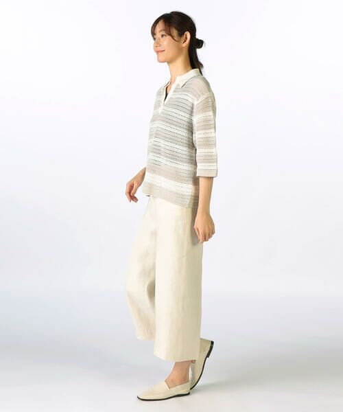 SCAPA / スキャパ ニット・セーター | テンダーリネンボーダーニット | 詳細9