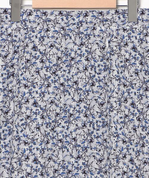 SCAPA / スキャパ ミニ・ひざ丈スカート | フラワーエンブロイダリースカート | 詳細2