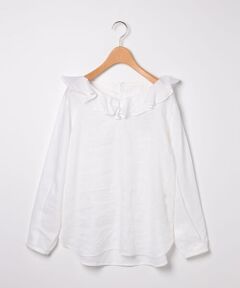 SCAPA / スキャパ シャツ・ブラウス | ウォッシュリネンブラウス