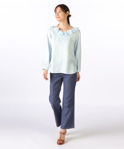 SCAPA / スキャパ シャツ・ブラウス | ウォッシュリネンブラウス | 詳細1