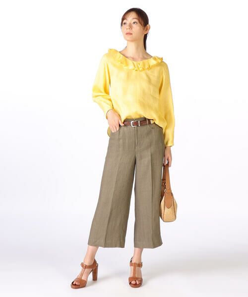 SCAPA / スキャパ シャツ・ブラウス | ウォッシュリネンブラウス | 詳細10