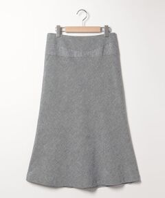 SCAPA / スキャパ ミニ・ひざ丈スカート | リネンチドリスカート