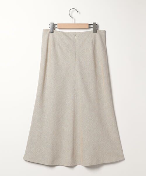 SCAPA / スキャパ ミニ・ひざ丈スカート | リネンチドリスカート | 詳細8