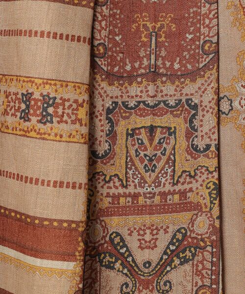 SCAPA / スキャパ ミニ・ひざ丈スカート | リネンサラサプリントスカート | 詳細13