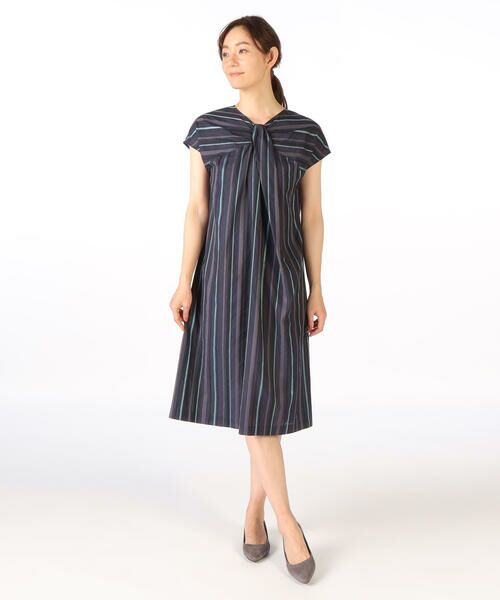 シアーボーダーワンピース （ドレス）｜SCAPA / スキャパ ファッション