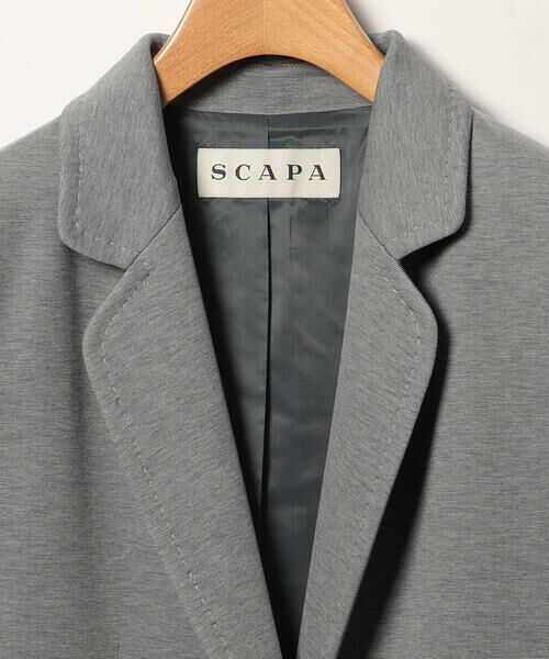SCAPA / スキャパ テーラードジャケット | エレガンスジャージジャケット | 詳細7