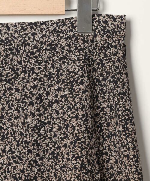 SCAPA / スキャパ ミニ・ひざ丈スカート | スモールリーフプリントスカート | 詳細11