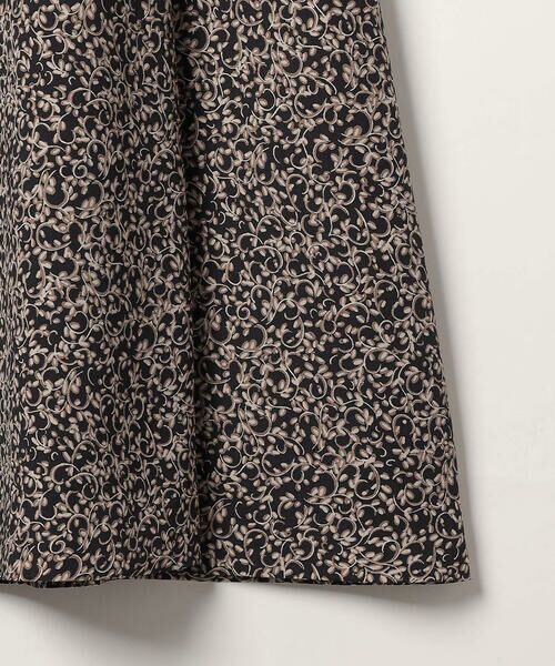 SCAPA / スキャパ ミニ・ひざ丈スカート | スモールリーフプリントスカート | 詳細12