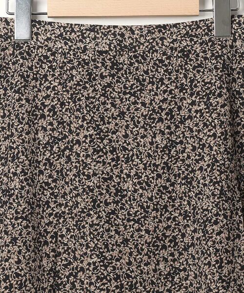 SCAPA / スキャパ ミニ・ひざ丈スカート | スモールリーフプリントスカート | 詳細9