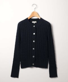 SCAPA / スキャパ ニット・セーター | エアリーケーブルカーディガン