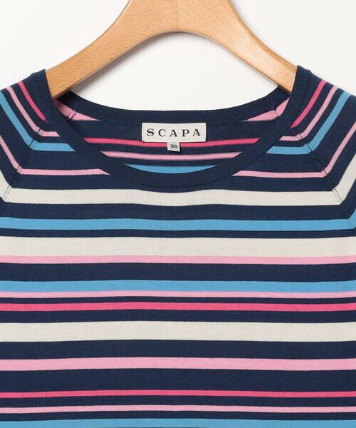 SCAPA / スキャパ ドレス | ヴェラボーダーワンピース | 詳細5
