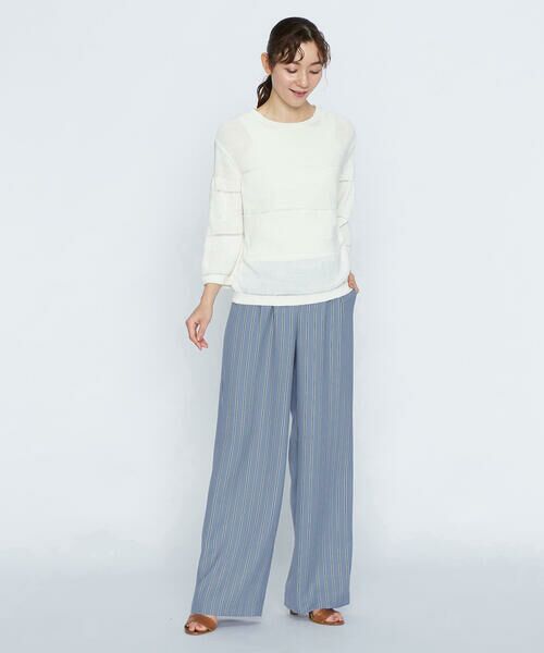 SCAPA / スキャパ その他パンツ | ツイルストライプパンツ | 詳細7