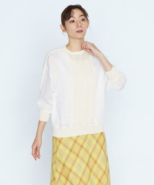 SCAPA / スキャパ ニット・セーター | テンダーリネンニットコンビニット | 詳細8