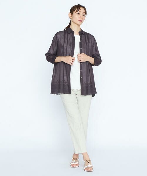 SCAPA / スキャパ シャツ・ブラウス | エンブロエンブロチュニックブラウス | 詳細3