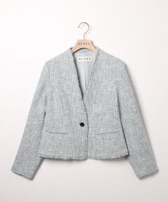 SCAPA / スキャパ テーラードジャケット | スラブツィードジャケット