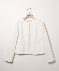 SCAPA / スキャパ テーラードジャケット | ストレッチツィードジャケット