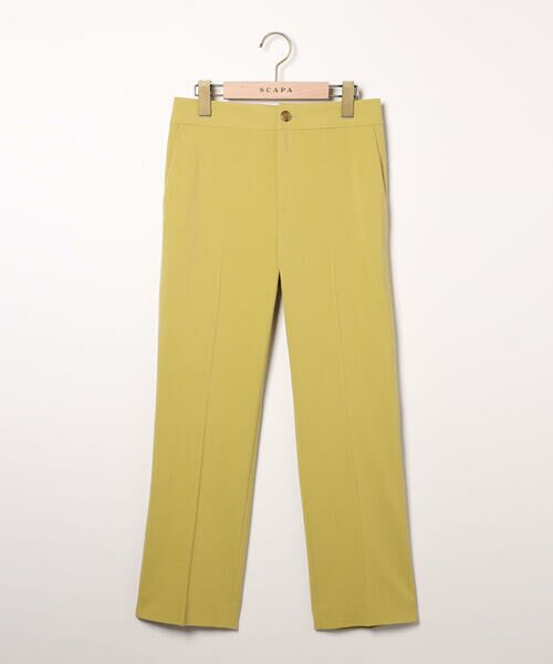 SCAPA / スキャパ その他パンツ | ボナストレッチパンツ（イエロー）