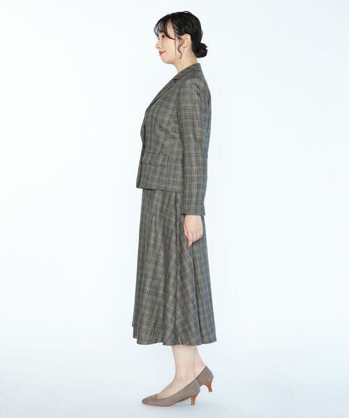 SCAPA / スキャパ ミニ・ひざ丈スカート | ムーンチェックツィードスカート | 詳細10