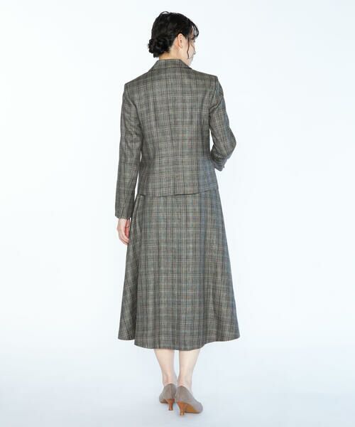 SCAPA / スキャパ ミニ・ひざ丈スカート | ムーンチェックツィードスカート | 詳細11