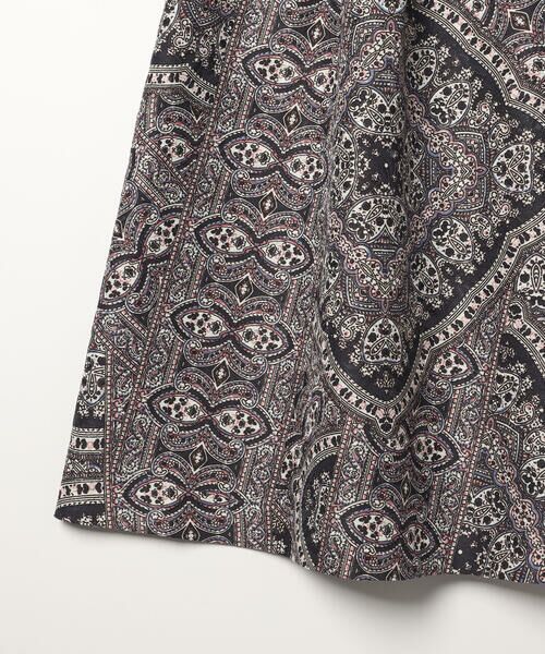 SCAPA / スキャパ ミニ・ひざ丈スカート | ジャカードサラサスカート | 詳細5