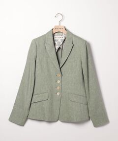 SCAPA / スキャパ テーラードジャケット | リネンコットンストレッチジャケット