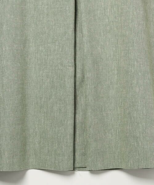 SCAPA / スキャパ ミニ・ひざ丈スカート | リネンコットンストレッチスカート | 詳細10