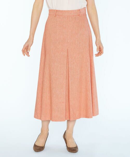 SCAPA / スキャパ ミニ・ひざ丈スカート | リネンコットンストレッチスカート | 詳細13