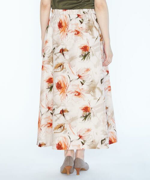 SCAPA / スキャパ ミニ・ひざ丈スカート | ビンダフラワースカート | 詳細2