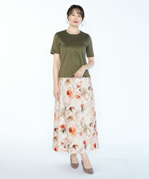 SCAPA / スキャパ ミニ・ひざ丈スカート | ビンダフラワースカート | 詳細4