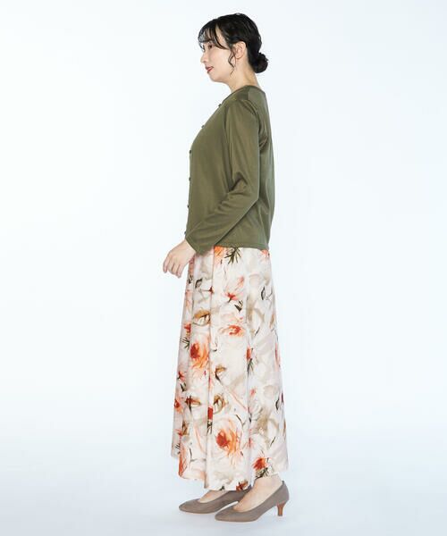 SCAPA / スキャパ ミニ・ひざ丈スカート | ビンダフラワースカート | 詳細5