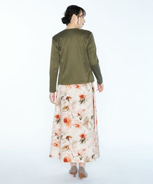 SCAPA / スキャパ ミニ・ひざ丈スカート | ビンダフラワースカート | 詳細6