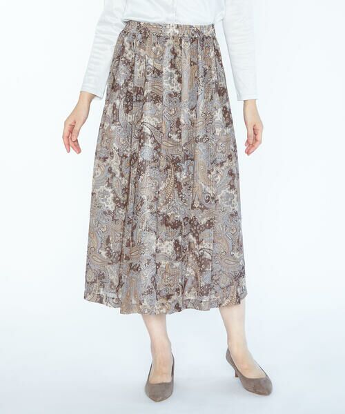 SCAPA / スキャパ ミニ・ひざ丈スカート | サラサペーズリースカート | 詳細1