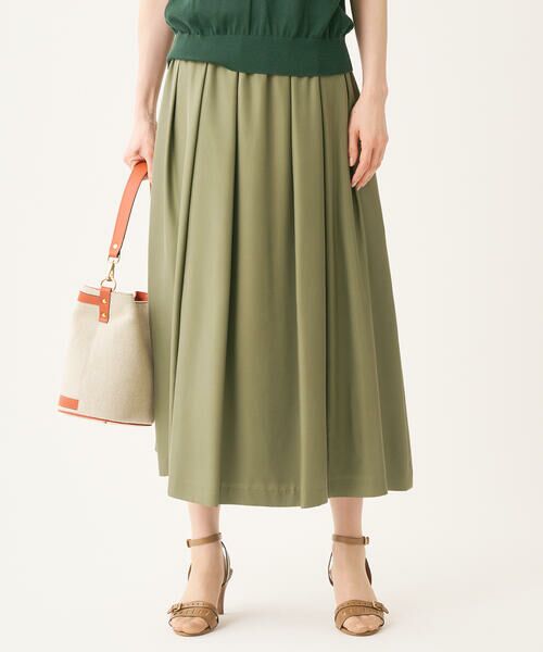 SCAPA / スキャパ ミニ・ひざ丈スカート | 【ＷＥＢ限定】イージースムーススカート | 詳細10