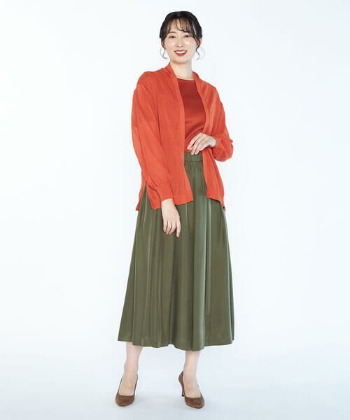 SCAPA / スキャパ ミニ・ひざ丈スカート | 【ＷＥＢ限定】イージースムーススカート | 詳細16